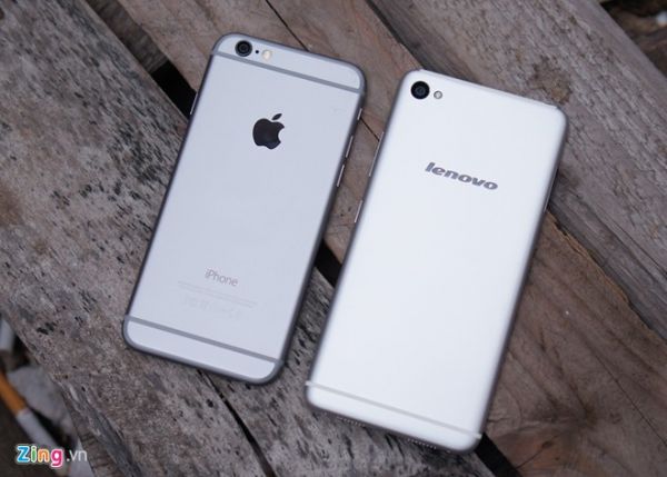 iPhone 6 đọ dáng smartphone "song sinh" từ Lenovo