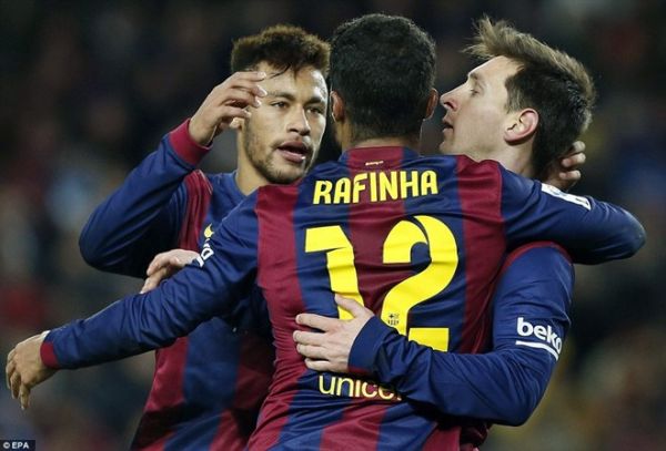 Messi và Neymar giúp Barca thắng ngược Villarreal 3-2 14