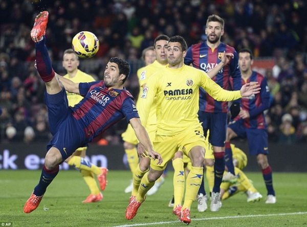 Messi và Neymar giúp Barca thắng ngược Villarreal 3-2 3