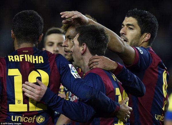Messi và Neymar giúp Barca thắng ngược Villarreal 3-2 8