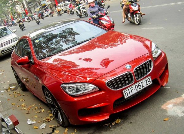 BMW M6 Grand Coupe đầu tiên ra biển trắng ở Sài Gòn