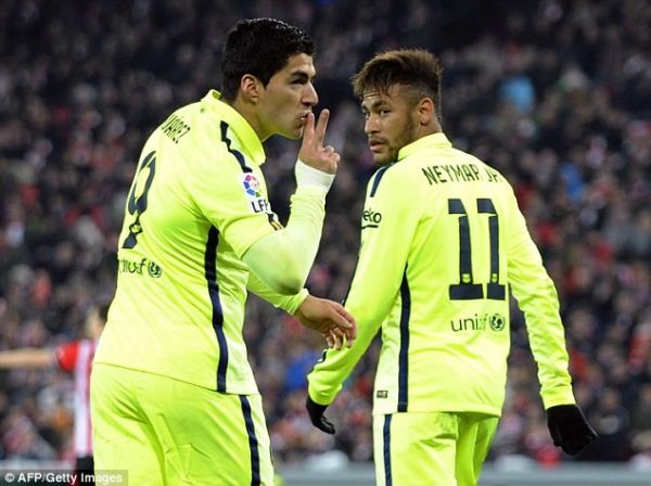 Mũi đinh ba Neymar - Messi - Suarez giúp Barca hạ Bilbao 5-2 6