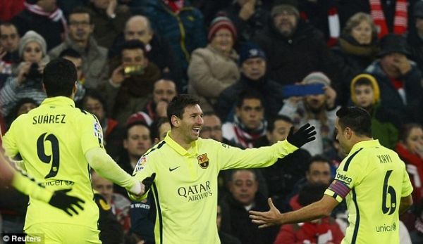 Mũi đinh ba Neymar - Messi - Suarez giúp Barca hạ Bilbao 5-2 4