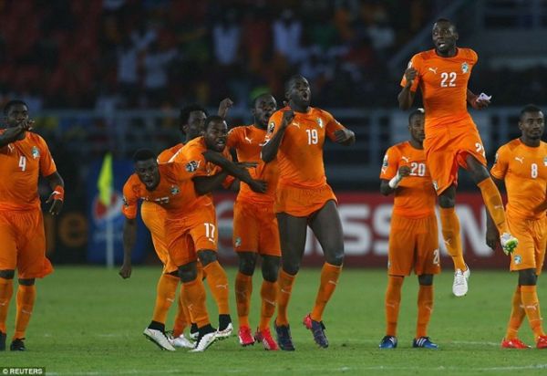Bờ Biển Ngà vô địch CAN sau loạt 11 m cân não với Ghana 9
