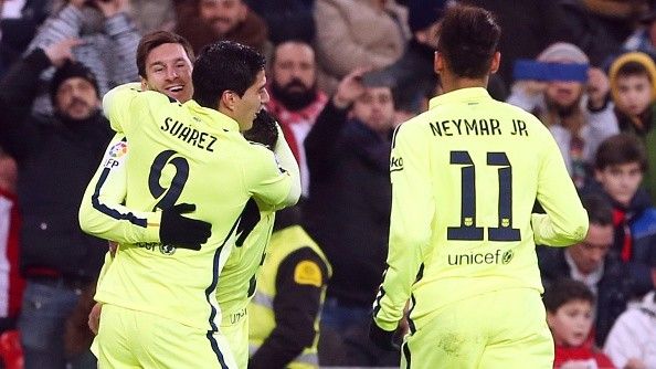 Mũi đinh ba Neymar - Messi - Suarez giúp Barca hạ Bilbao 5-2 8