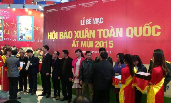 Bế mạc Hội báo Xuân Ất Mùi 2015 2