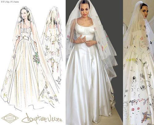 Váy cưới Ngân Khánh mượn ý tưởng từ Angelina Jolie? 21