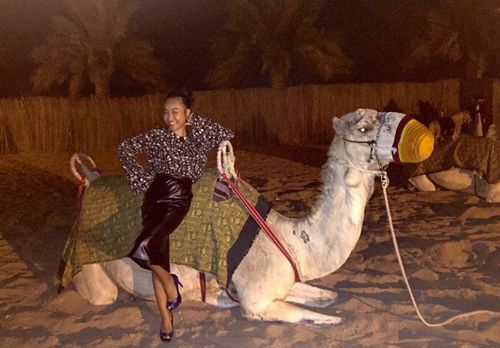 Vợ chồng Đoan Trang trốn con đi “trăng mật" ở Dubai 18