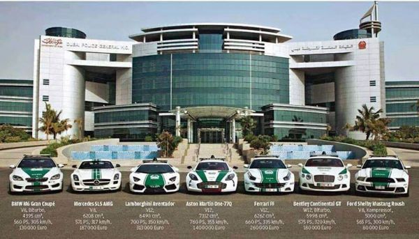 Cảnh sát Dubai khoe siêu xe dọa nạt các tay đua 17
