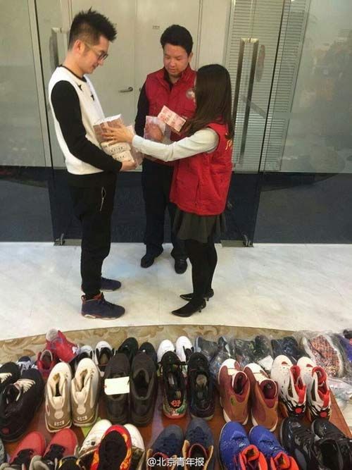 Chàng trai cầm cố 283 đôi giày hàng hiệu để lấy tiền cưới vợ 18
