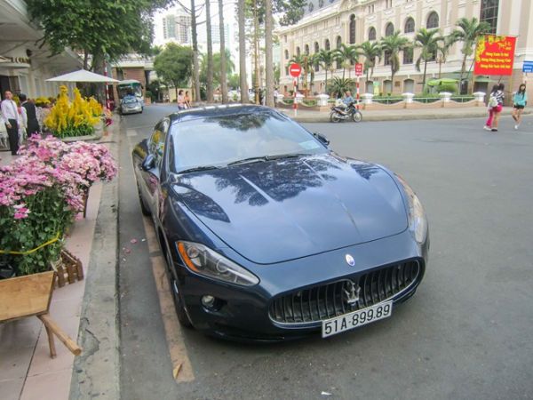 Siêu xe Maserati biển độc của đại gia Sài Gòn đi chơi Tết 2