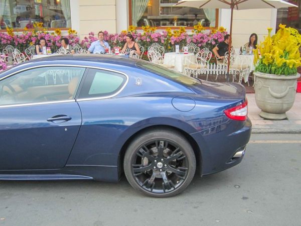 Siêu xe Maserati biển độc của đại gia Sài Gòn đi chơi Tết 6