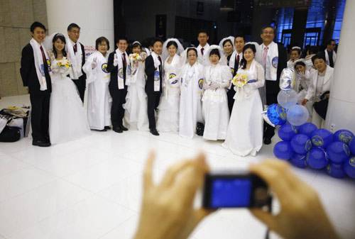 3.800 cặp đôi trên thế giới đổ về Hàn Quốc cưới tập thể 30