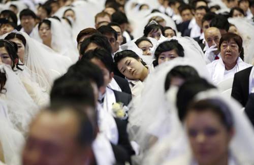 3.800 cặp đôi trên thế giới đổ về Hàn Quốc cưới tập thể 12