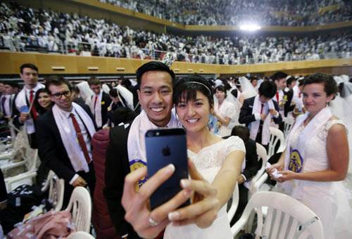 3.800 cặp đôi trên thế giới đổ về Hàn Quốc cưới tập thể 24