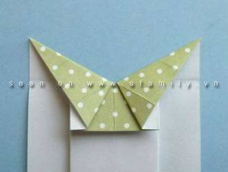 Cách làm bưu thiếp 8/3 origami độc đáo ngày cuối tuần 7