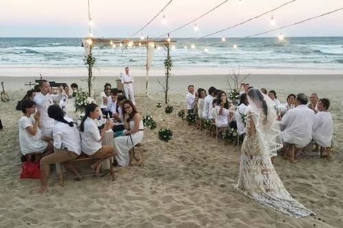 Phương Vy bí mật tổ chức hôn lễ trên bãi biển 2