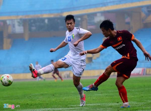 Olympic VN 3-1 HN T&T: Công Phượng ghi bàn 14