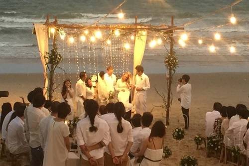Phương Vy bí mật tổ chức hôn lễ trên bãi biển 3