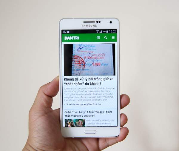 Đánh giá Galaxy A7 - Smartphone mỏng nhất của Samsung 9