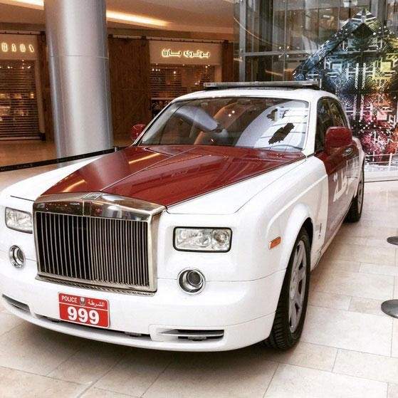 Rolls-Royce Phantom gia nhập dàn xe cảnh sát Abu Dhabi 2