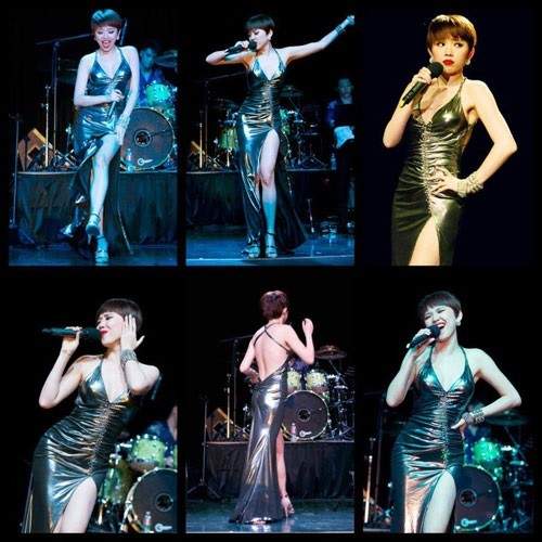 Trang phục diễn sexy của Tóc Tiên trên sân khấu âm nhạc 10