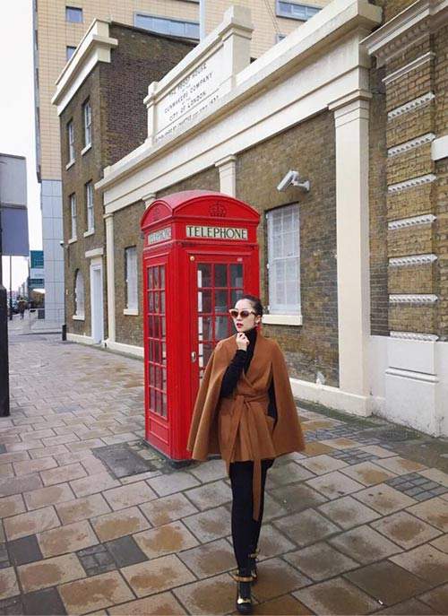 Linh Nga sành điệu đưa con gái đi du lịch London 15