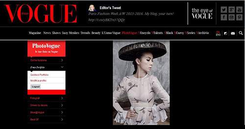 MC Huyền Ny táo bạo "thả rông” trên Vogue Ý 6