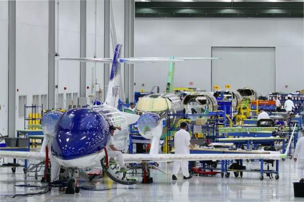 Honda sắp “bành trướng” trong làng sản xuất máy bay 3