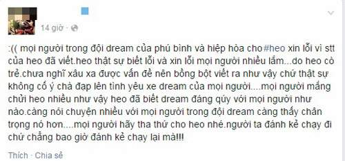 9X nhắn bạn trai: "Đi xe Dream thì đừng theo đuổi em!" 6