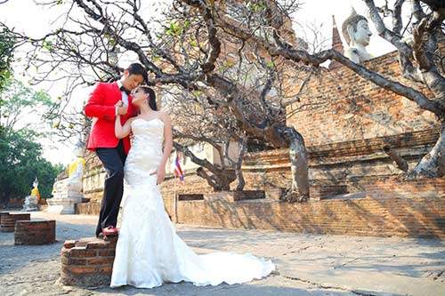 Dustin Nguyễn - Bebe Phạm tình tứ trong ảnh cưới ở Thái Lan 24