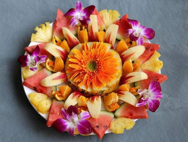 3 cách bày đĩa hoa quả đẹp tiếp khách trong ngày Tết 10