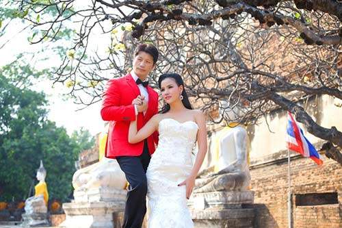Dustin Nguyễn - Bebe Phạm tình tứ trong ảnh cưới ở Thái Lan 33