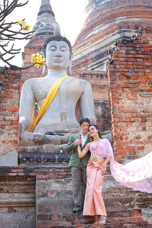 Dustin Nguyễn - Bebe Phạm tình tứ trong ảnh cưới ở Thái Lan 6