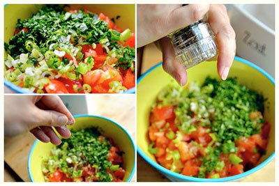 Cách làm salad cà chua kiểu Ma rốc lạ miệng cho bữa trưa 6