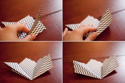 Cách làm quả cầu hoa theo phong cách origami cực yêu 3