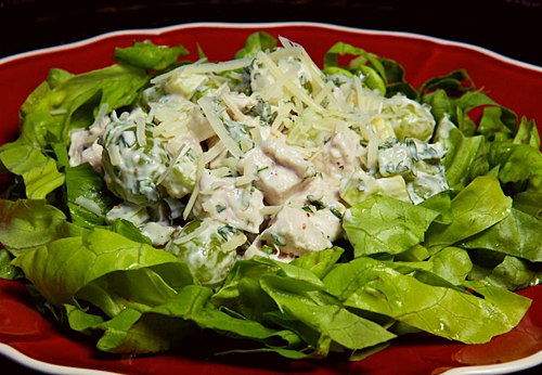 Cách làm salad nho thịt gà chống ngán cho bữa cơm Tết 12