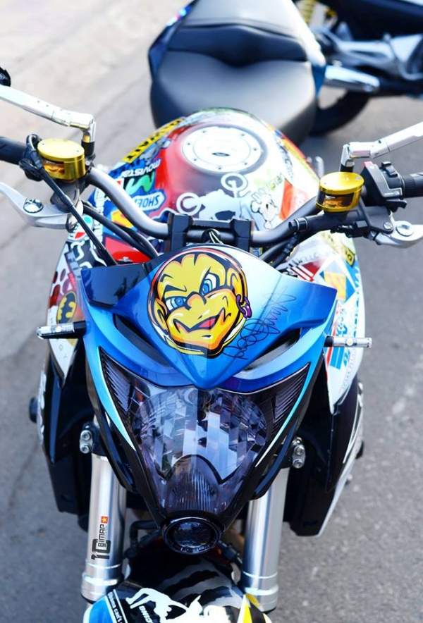 Honda CB1000R sơn dàn áo trẻ trung của biker Phan Thiết 2