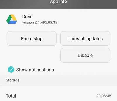 Giải quyết lỗi "không đủ dung lượng lưu trữ" trên thiết bị Android 6