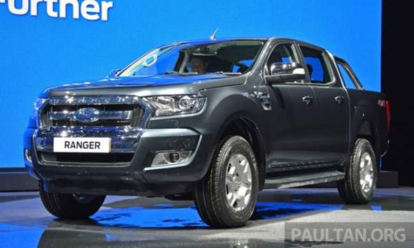 Ảnh thực tế Ford Ranger 2015 vừa ra mắt ở Thái Lan 7
