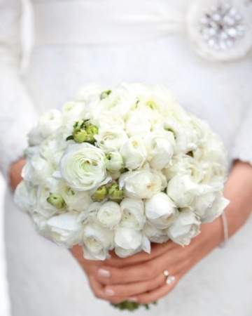 Những mẫu hoa cưới cầm tay phong cách cổ điển 6