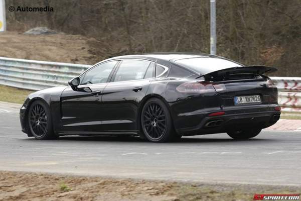 Porsche Panamera thế hệ mới lộ ảnh chạy thử 5