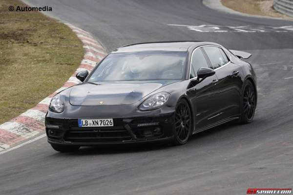 Porsche Panamera thế hệ mới lộ ảnh chạy thử 2