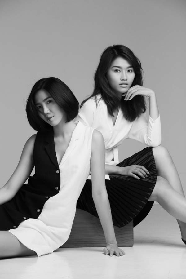 Quỳnh Châu - Huỳnh Nu cá tính với trang phục hè trắng đen 4