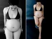 Mẹ bầu 36 tuần tự hào vì chỉ tăng 8kg