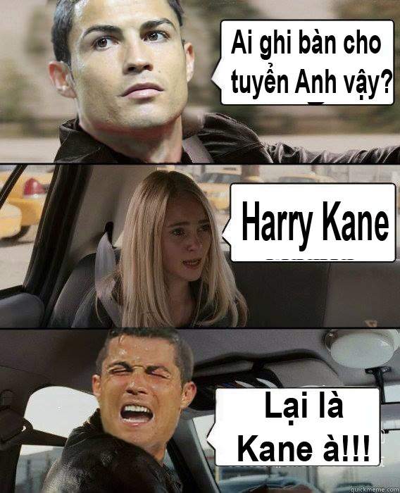 Ảnh chế Ronaldo hâm mộ siêu nhân Harry Kane 2