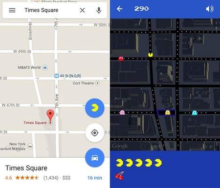 Google biến bản đồ Maps thành trò chơi Pacman trong ngày “cá tháng Tư” 3