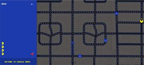 Giải trí ngày 1.4: Chơi Pac-Man trên Google Maps 2