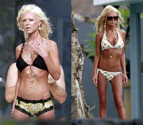 Thân hình bikini quá xập xệ của người mẫu Tara Reid 10