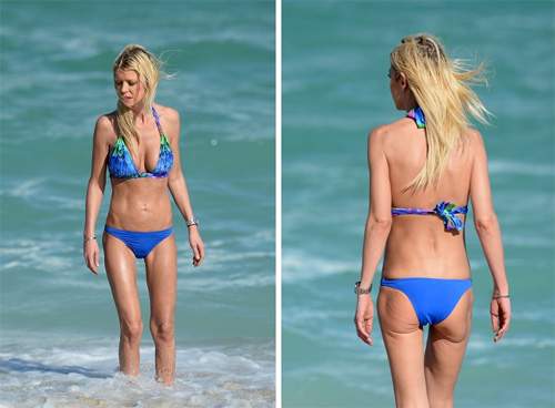 Thân hình bikini quá xập xệ của người mẫu Tara Reid 11